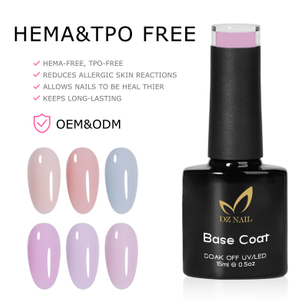 Acid-Free Color Rubber Base Coat (Hema & Tpo Free)