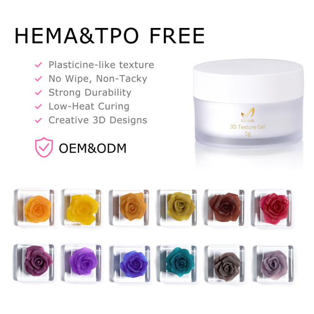 No Wipe 3D Carving Gel (Hema & Tpo Free) 