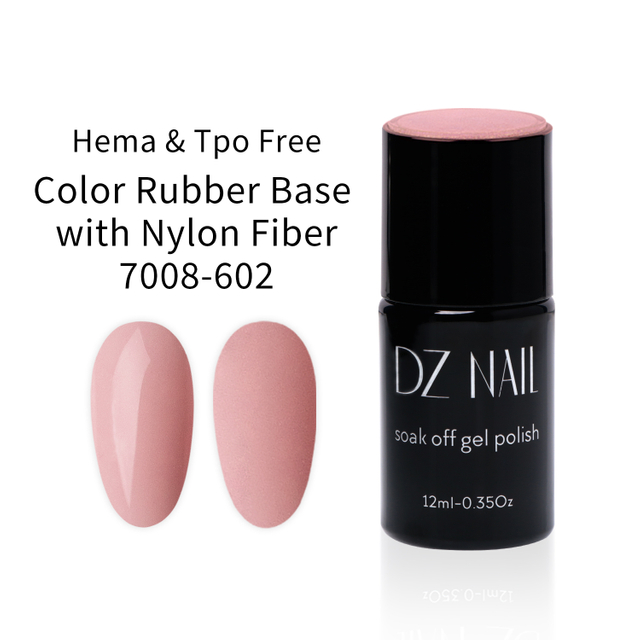 Durable Anti-break Color Fiber Base Coat (Hema & Tpo Free)